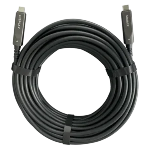 USB 3.2 Gen 2 Type-C Active Optical Fiber Cable – 8K Video, 10Gbps Data, 60W Power Delivery - 5 Metres